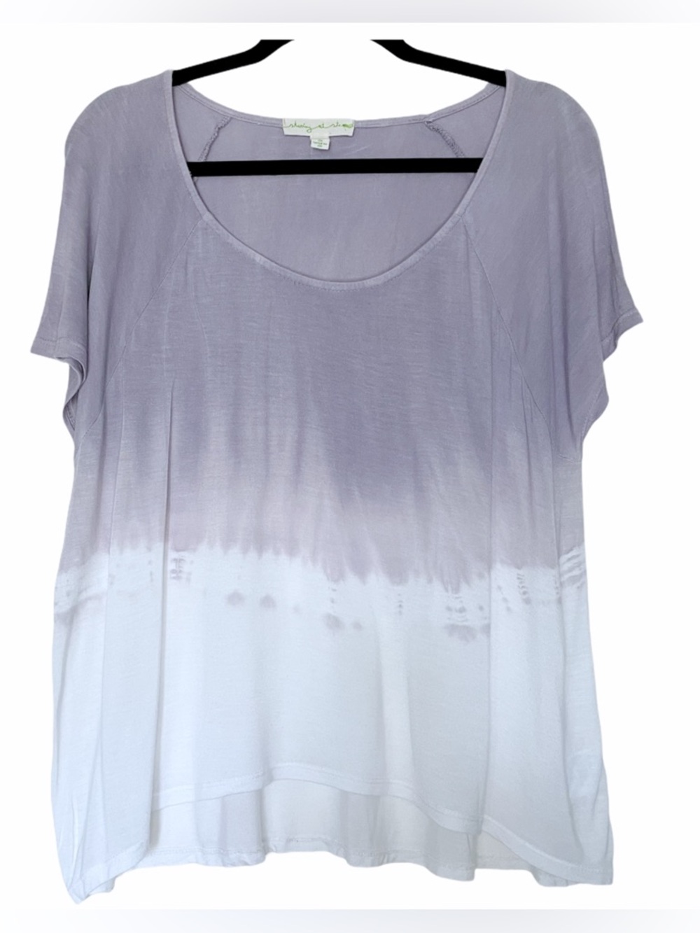 Staring at Stars Urban Outfitters Purple & White Ombré Shirt Medium